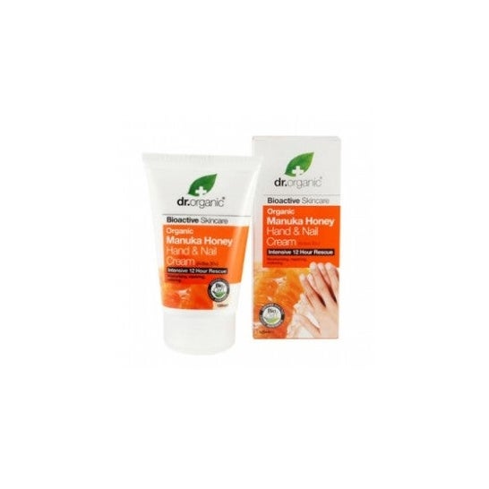 Dr. Organic Crème mains et ongles au miel de Manuka (125 ml)