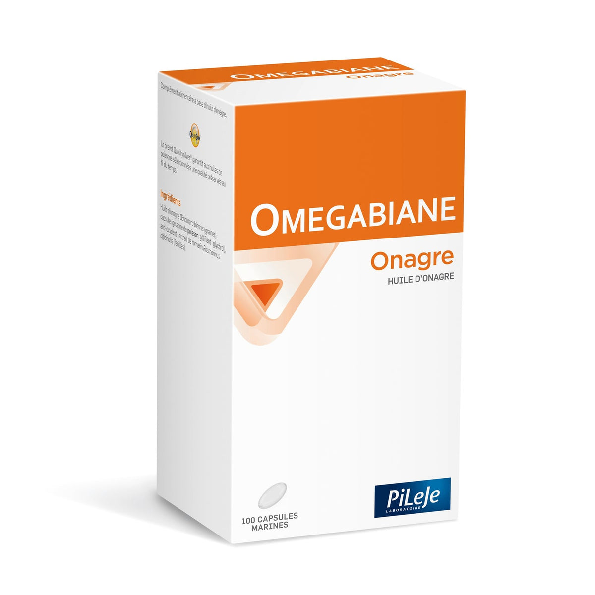 Pileje Omegabiane Huile d'Onagre 100 gélules