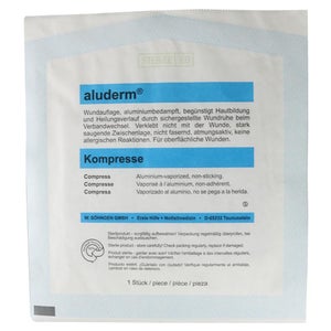 Aluderm compresses 10x15 cm (1 pièce)