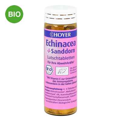 Hoyer Bio échinacée + argousier pastilles (60 pièces)