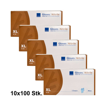 Abena gants jetables (10x100 pièces)