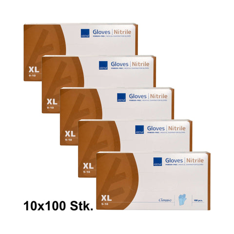 Abena gants jetables (10x100 pièces)