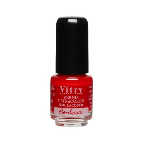 Vitry Mini Vernis Couleur Bordeaux (4 ml)