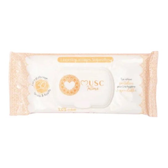 Musc Intime La Precieuse Lingette Intime 30 Unités