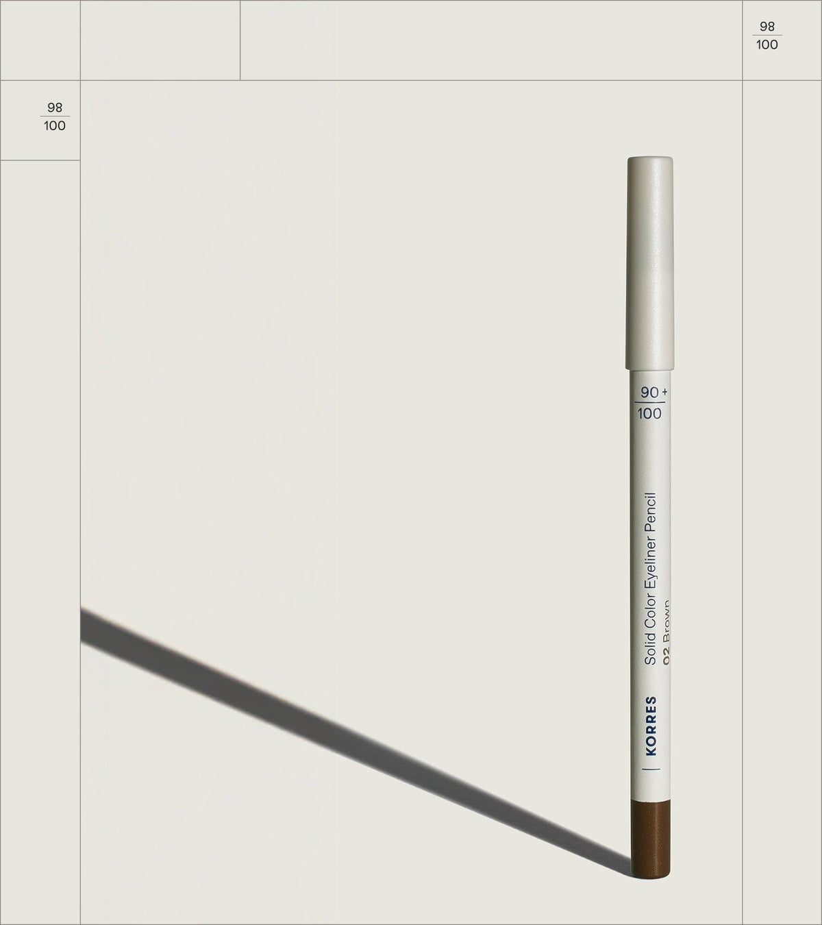 KORRES Crayon eye-liner Solid Color marron 02
