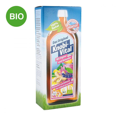 Knobivital au gingembre et sureau bio (960 ml)