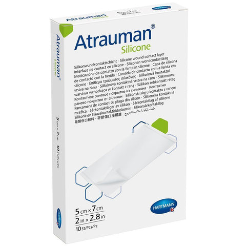 Atrauman® Silicone 5 x 7 cm — 10 pièces