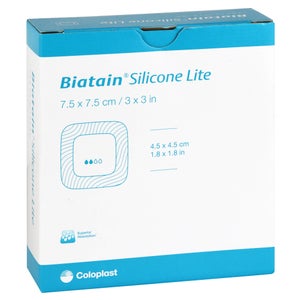 Biatain Silikon Lite pansement en mousse 7,5x7 (10 pièces)