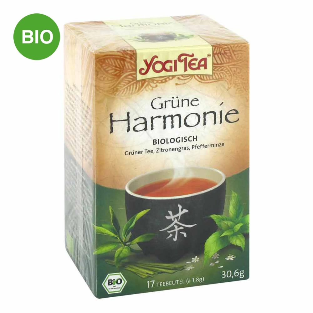 Yogi Tea Harmonie verte bio sachets (17x1.8 g)