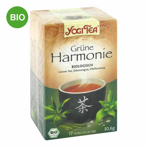 Yogi Tea Harmonie verte bio sachets (17x1.8 g)