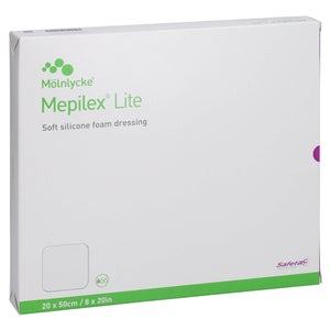 Mepilex Lite pansement en mousse 20x50 cm stérile (4 pièces)