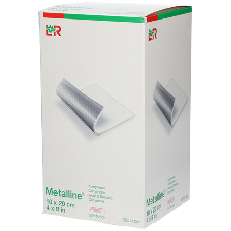 Metalline® compresse 10 cm x 20 cm stérile (50 pièces)