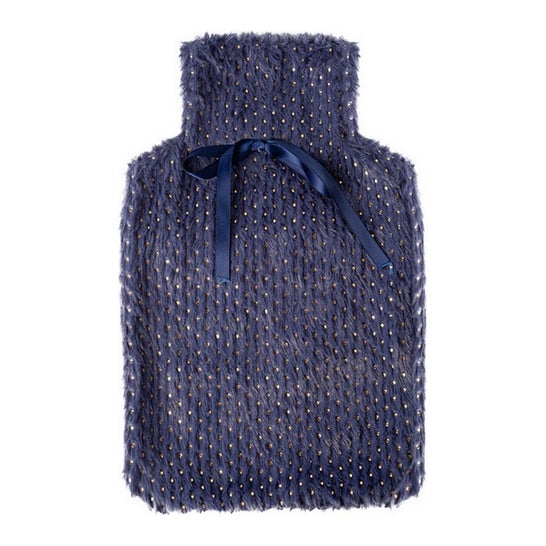 Calindoo Bouillotte Tie & Dye Bleu Brillante 1 Unité