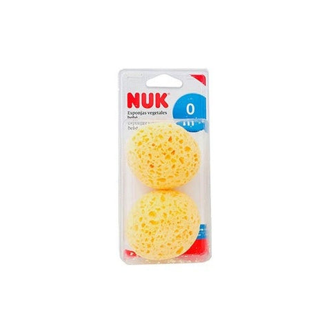 Nuk éponges végétales bébé (2 pièces)