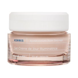 Korres Rose Sauvage Gel-Crème Jour Illuminant (40 ml)