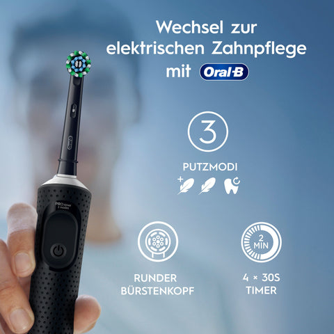 Oral-B Vitality Pro brosse à dents électrique en noir (1 pièce)
