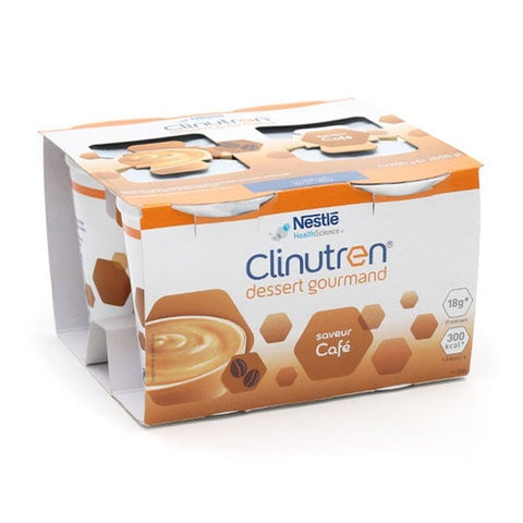 Clinutren Dessert Gourmand Coffee nutritional supplement (4x200 g)