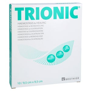 Trionic pansement 9,5x9,5 cm 10 pièces