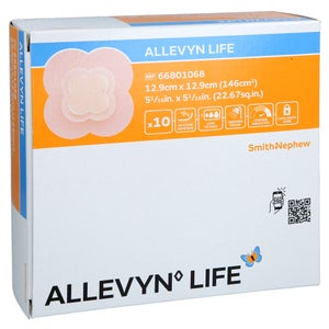 Allevyn Life pansement en mousse de silicone 12,9x12,9 cm (10 pièces)