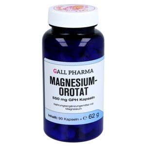 Leitner Lifecare Orotate de magnésium 550 mg GPH gélules (90 pièces)