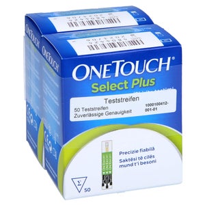 ONE Touch Select Plus bandelettes de test de glycémie (100 pièces)