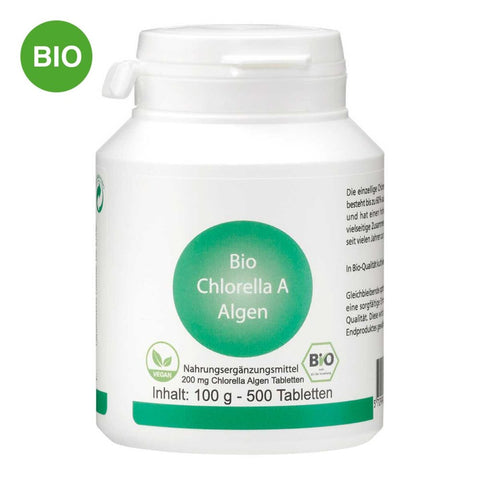 Bio Chlorella A comprimés (500 pièces)