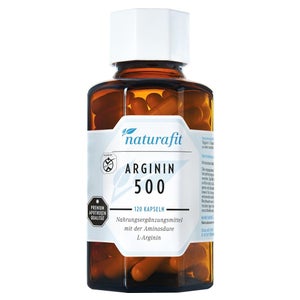 Naturafit Arginine 500 (120 gélules)