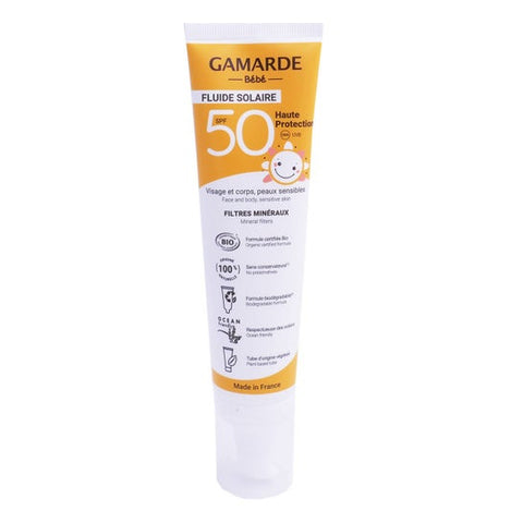 Gamarde Bébé Fluide Solaire Spf50 100ml