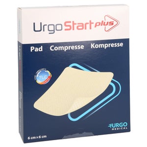 Urgo UrgoStart Plus compresse 6x6 cm (10 pièces)