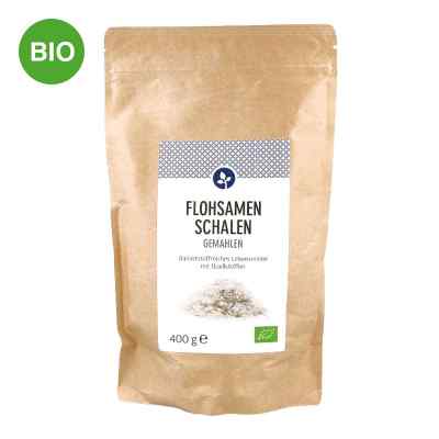 Aleavedis Naturprodukte poudre d'enveloppes de psyllium moulu bio (400 g)