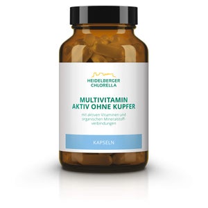 Heidelberger Chlorella Multivitamine active sans cuivre (120 gélules)
