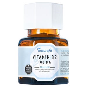 Naturafit Vitamine B2 100 mg gélules (30 pièces)