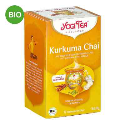 Yogi Tea Curcuma Chai Bio sachets de thé (17x2.0 g)