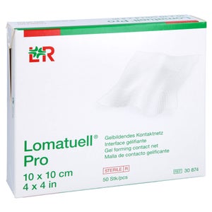 Lomatuell Pro 10x10 cm stérile (50 pièces)