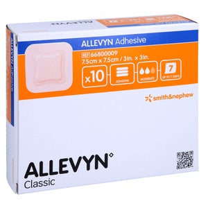 Allevyn Adhesive 7,5x7,5 cm pansement adhésif (10 pièces)