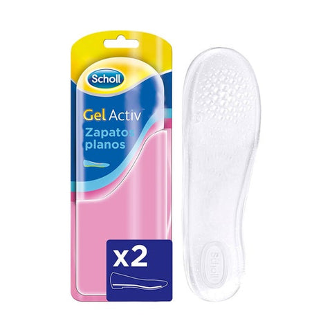 Scholl® ActivGel™ Insoles Flat & Narrow Shoes Size 35.5 - 40.5 — 2 pieces