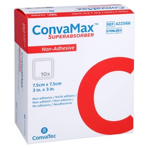Convamax superabsorbant non adhésif 7,5 (10 pièces)