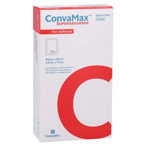 Convamax Superabsorbant non adhésif (10x 10 pièces)
