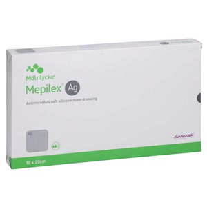Mepilex Ag pansement en mousse 10x20 cm stérile (5 pièces)