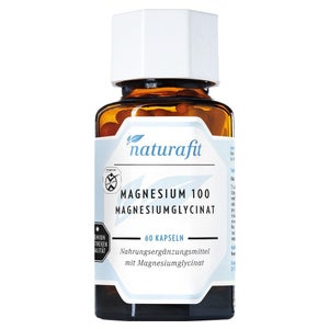 Naturafit Magnésium 100 mg Magnesiumglyc 60 gélules