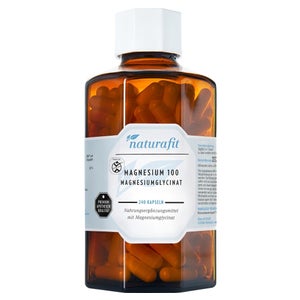 Naturafit Magnésium 100 mg glycinate (240 gélules)