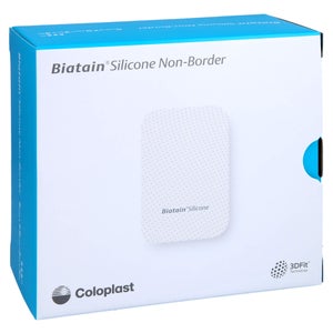 Biatain Silicone Non-border pansement en mousse (10 pièces)