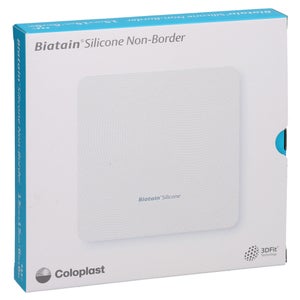 Biatain Silicone Non-border pansement en mousse (5 pièces)