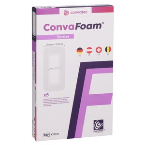 Convafoam Border pansement en mousse 10x20 cm (5 pièces)