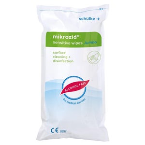 Schülke Mikrozid Sensitive lingettes Jumbo recharge (200 lingettes)