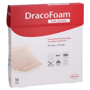Draco DracoFoam haft sensitiv mousse pour plaies (10 pièces)