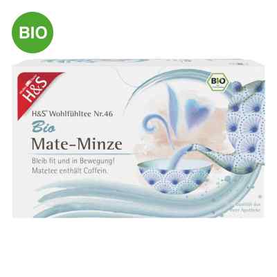 H&S Bio maté-menthe sachets filtrants (20x1.8 g)