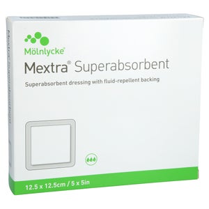 Mextra Superabsorbent pansement 12,5x12,5 (10 pièces)