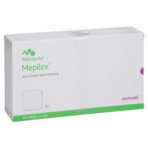 Mepilex pansement en mousse 10x20 cm (10 pièces)