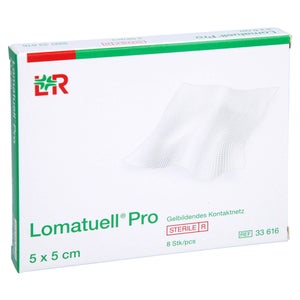 Lomatuell Pro 5x5 cm stérile (8 pièces)